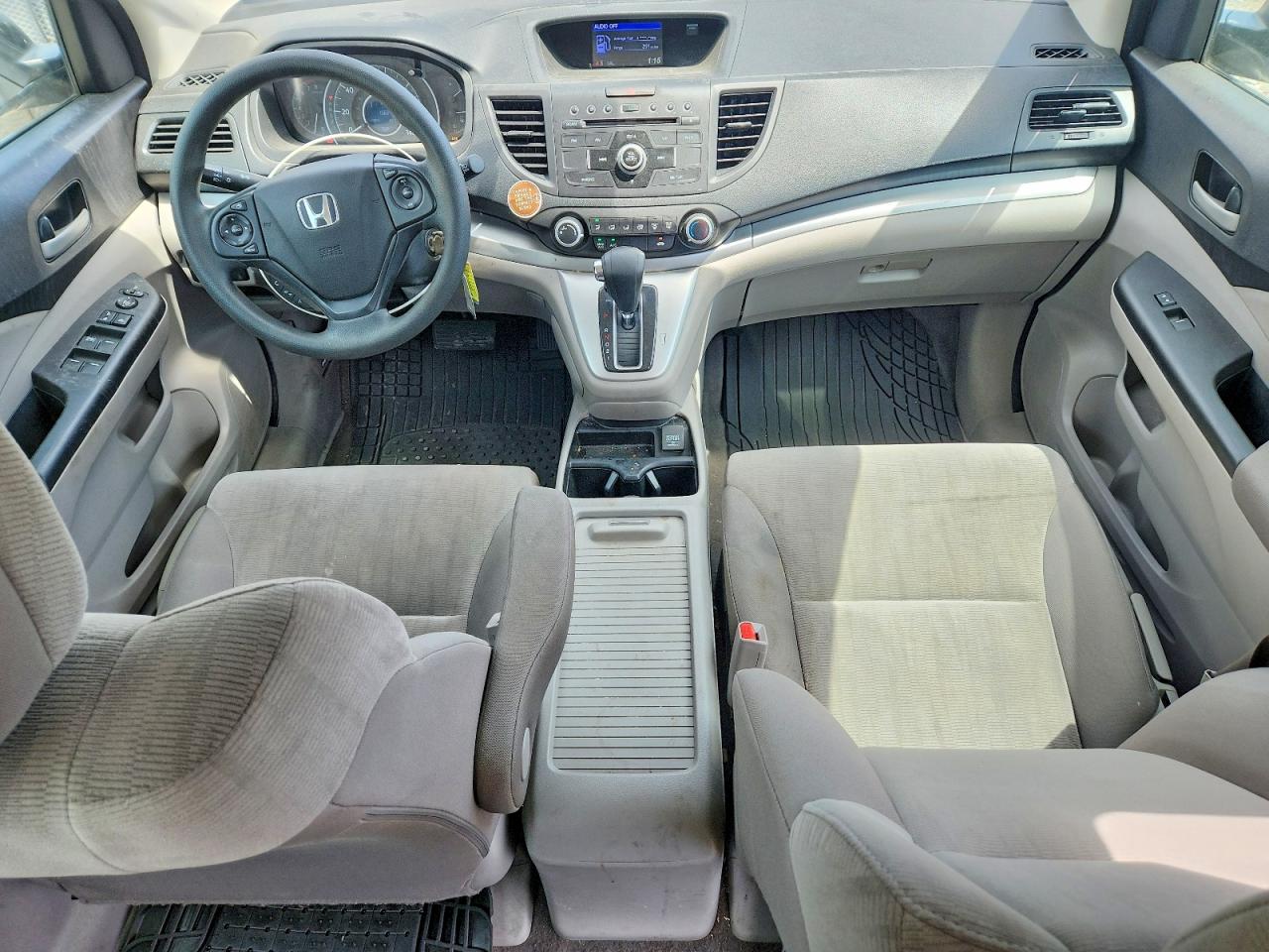 2014 Honda Cr-v Lx White vin: 5J6RM4H34EL110678
