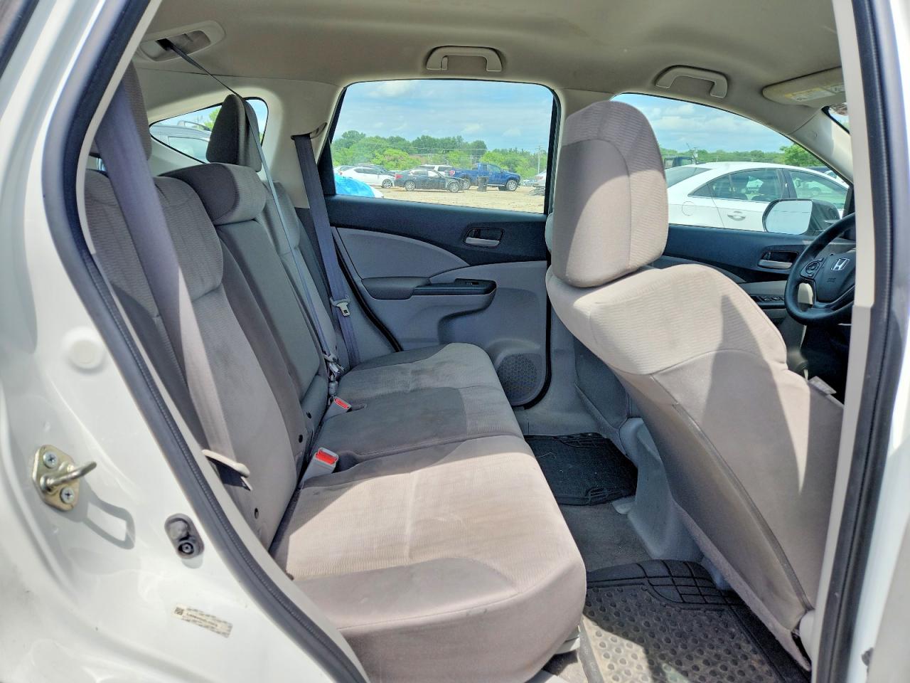 2014 Honda Cr-v Lx White vin: 5J6RM4H34EL110678