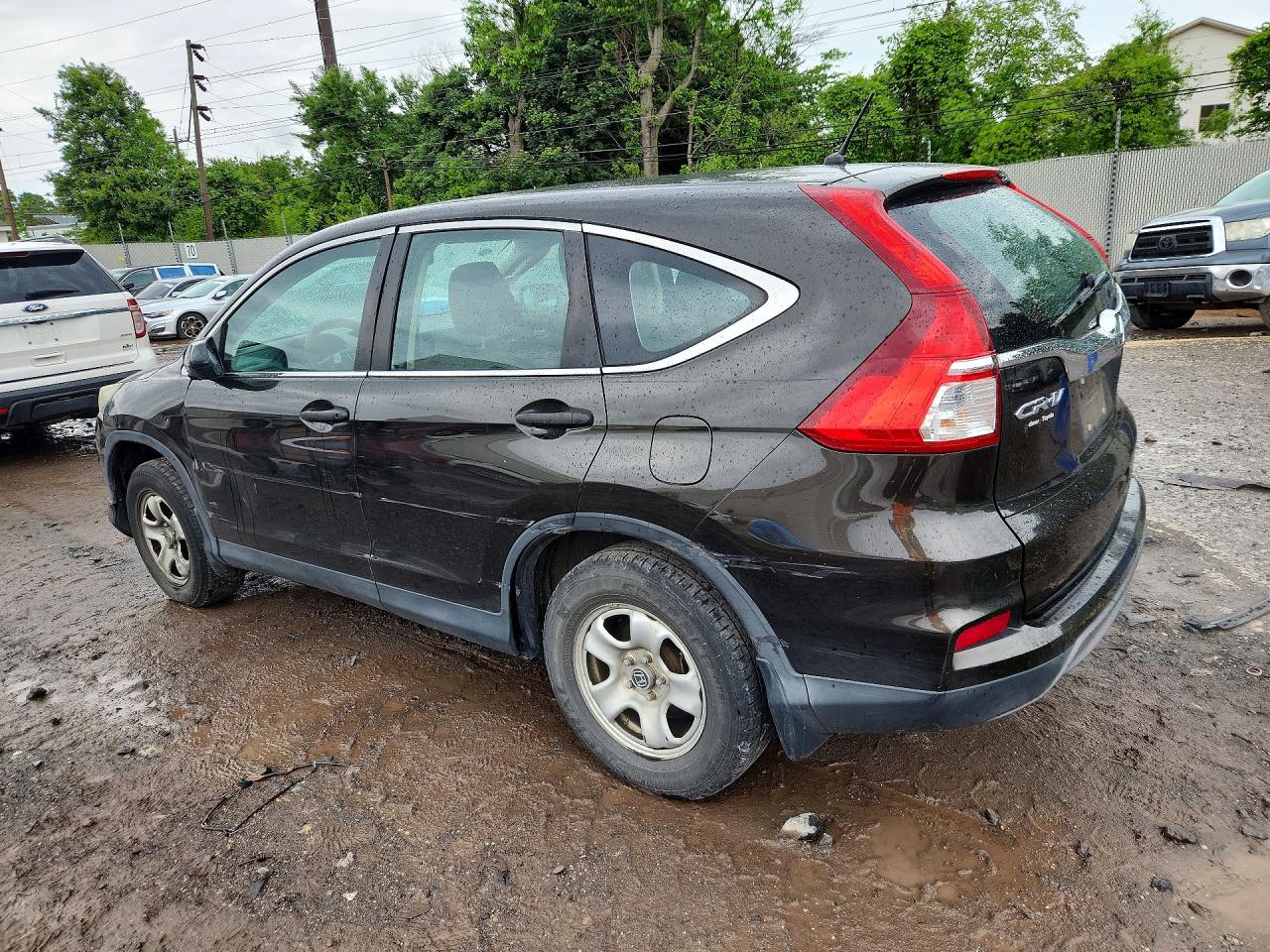 2015 Honda Cr-v Lx Silver vin: 5J6RM4H34FL012946