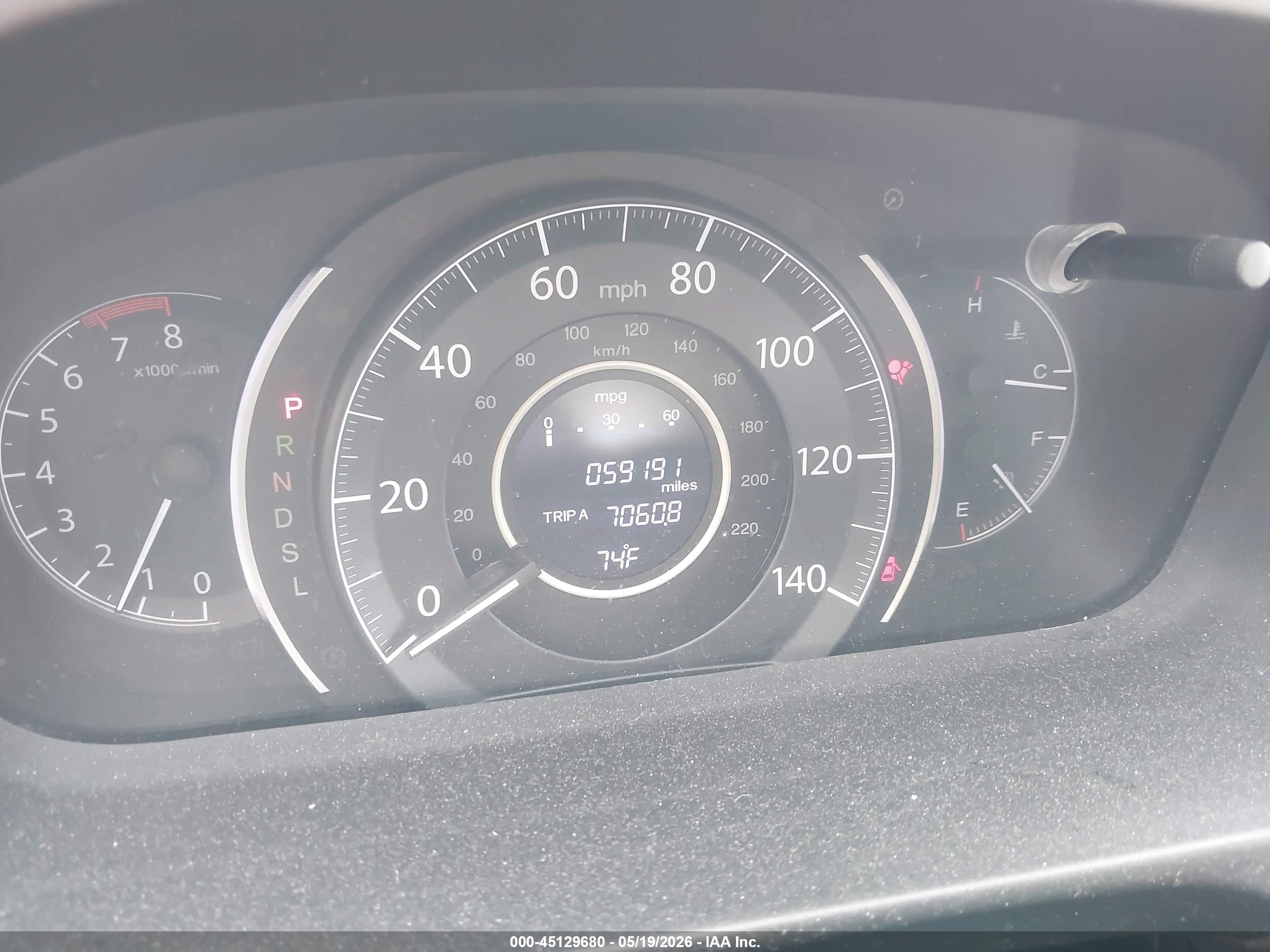 2015 Honda Cr-v Lx Gray vin: 5J6RM4H34FL062049