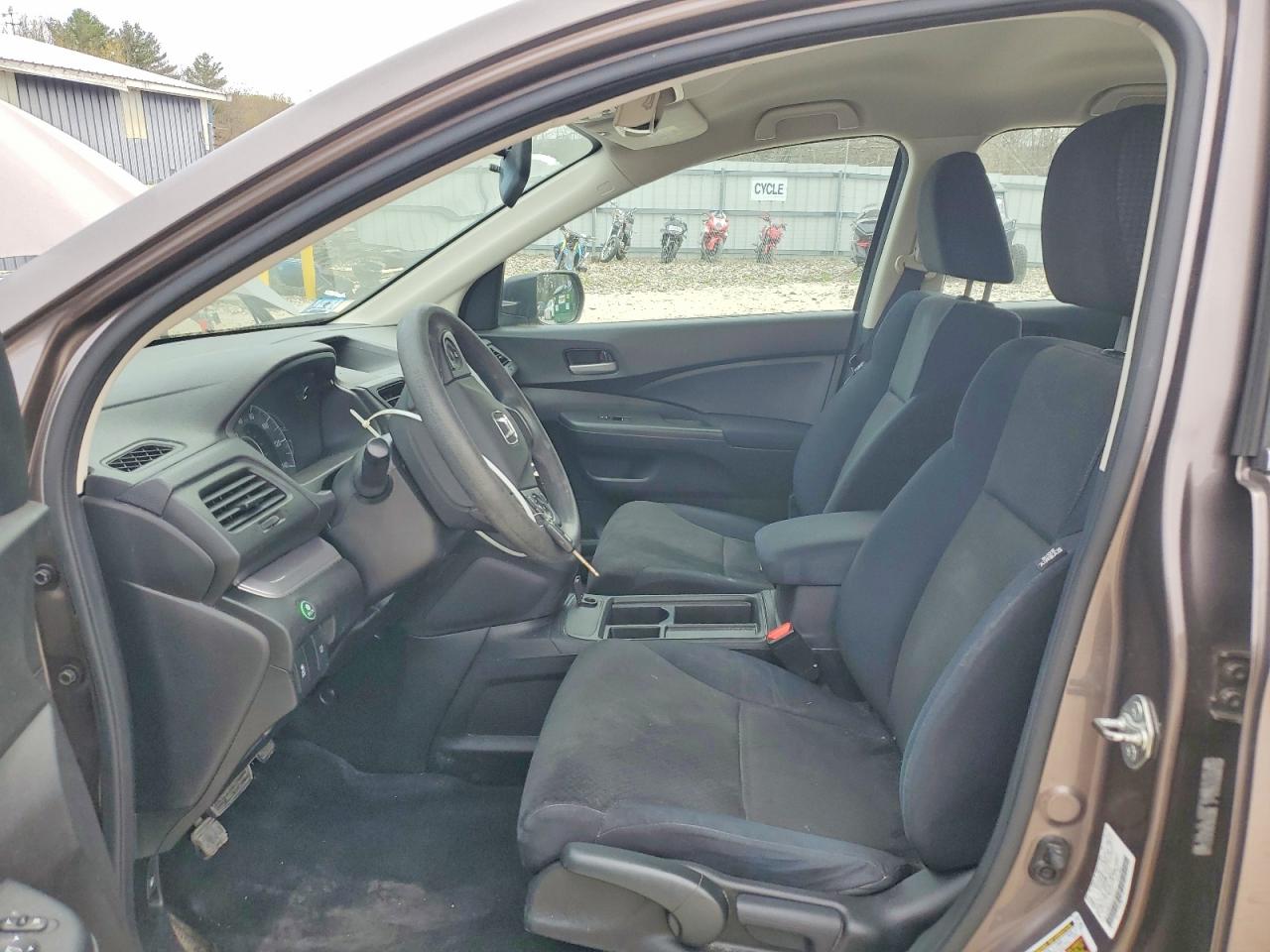 2015 Honda Cr-v Lx Серый vin: 5J6RM4H34FL067297