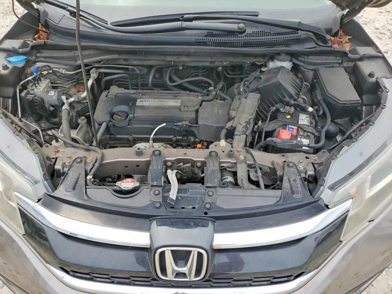 2015 Honda Cr-v Lx Серый vin: 5J6RM4H34FL067297