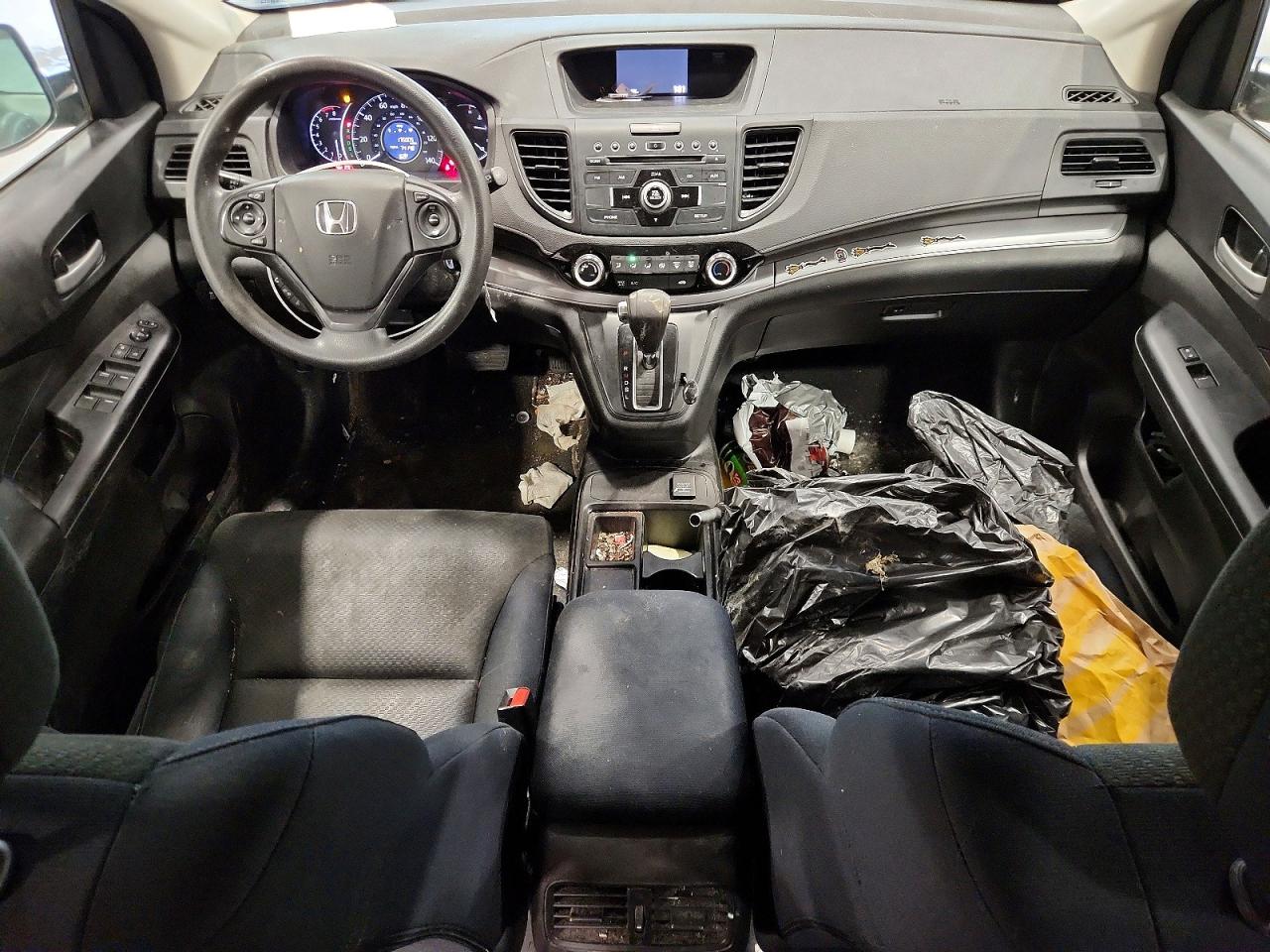 2015 Honda Cr-v Lx Silver vin: 5J6RM4H34FL073875