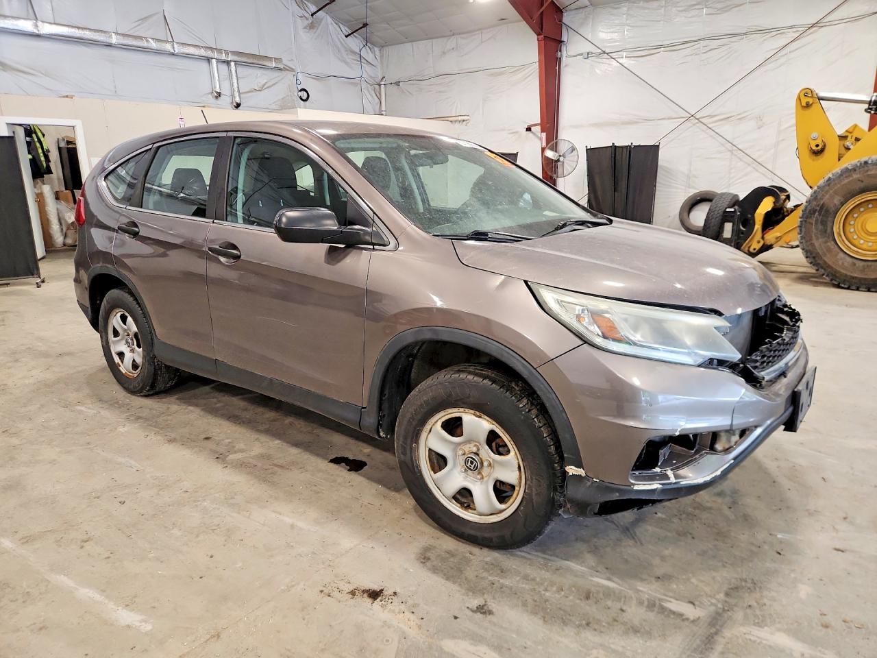 2015 Honda Cr-v Lx Silver vin: 5J6RM4H34FL073875