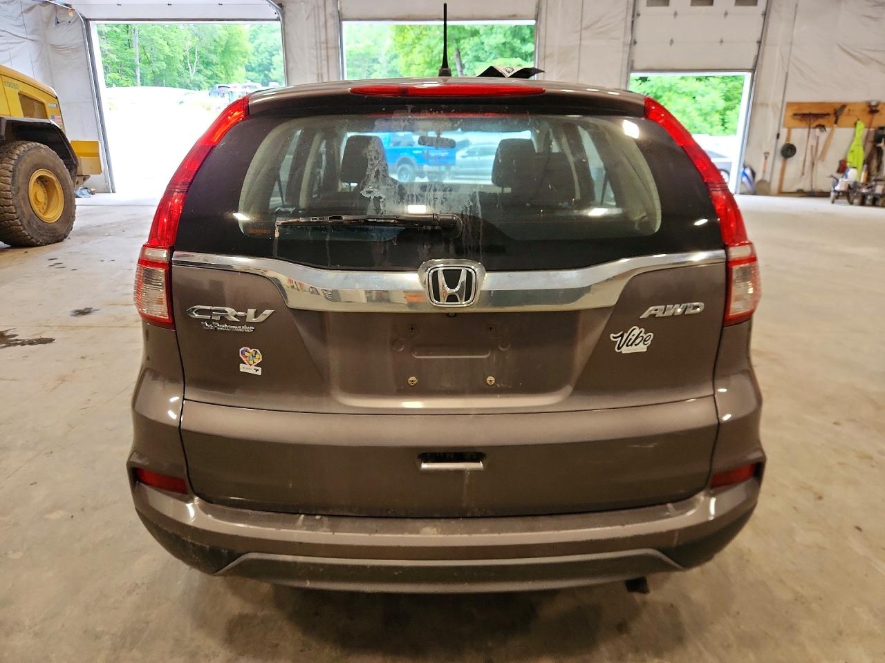 2015 Honda Cr-v Lx Silver vin: 5J6RM4H34FL073875