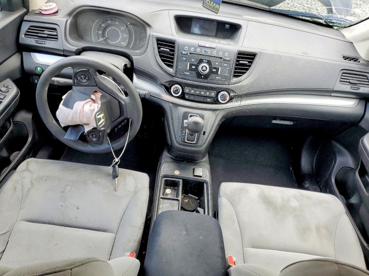 2015 Honda Cr-v Lx Blue vin: 5J6RM4H34FL099893