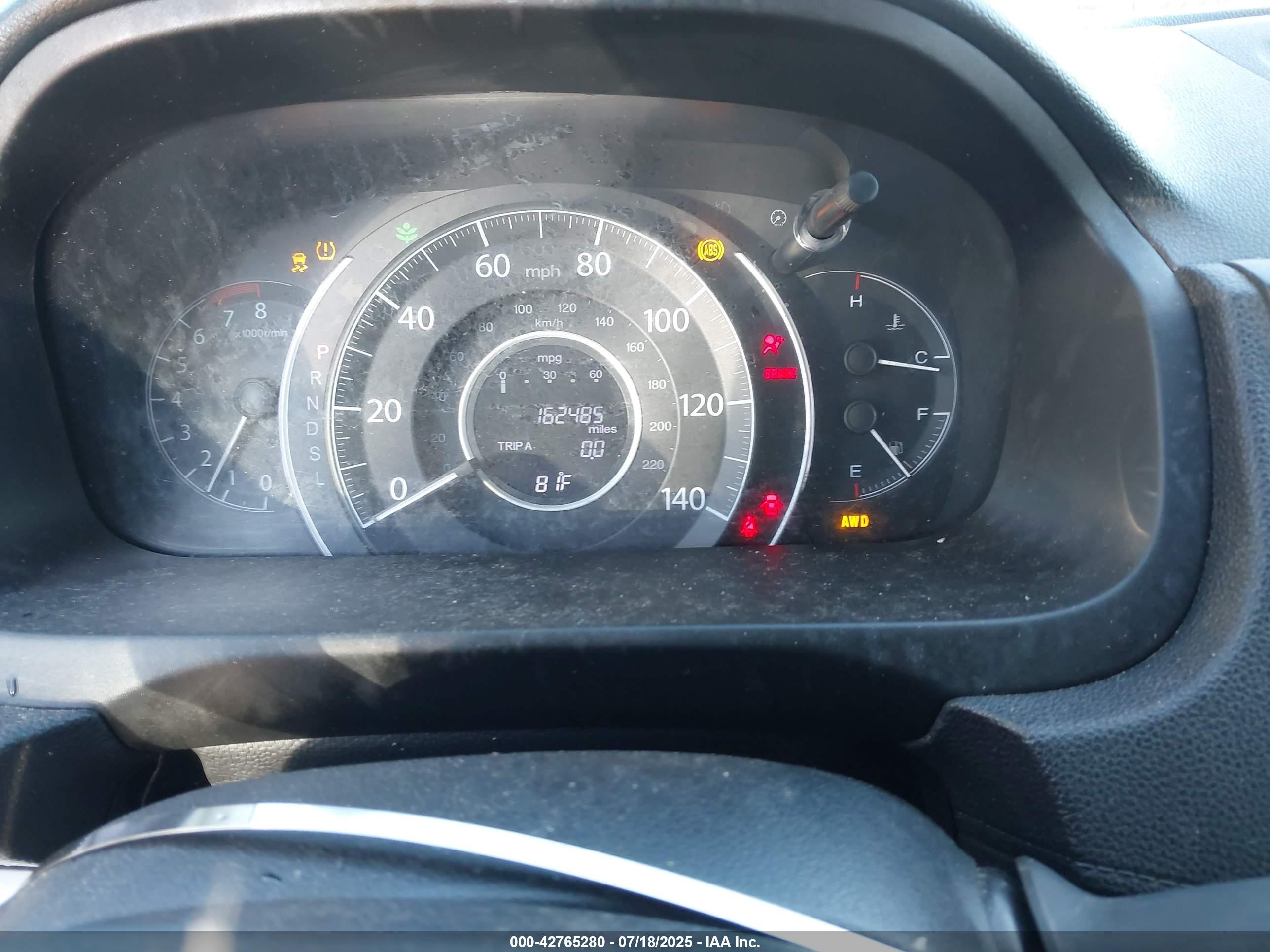 2015 Honda Cr-v Lx Серебряный vin: 5J6RM4H34FL100430
