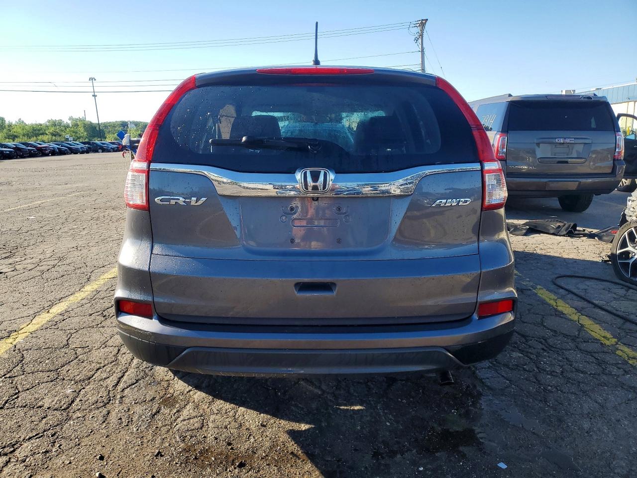 2015 Honda Cr-v Lx Серебряный vin: 5J6RM4H34FL125621
