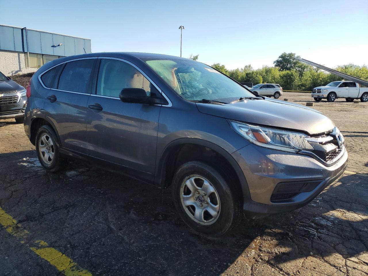 2015 Honda Cr-v Lx Серебряный vin: 5J6RM4H34FL125621