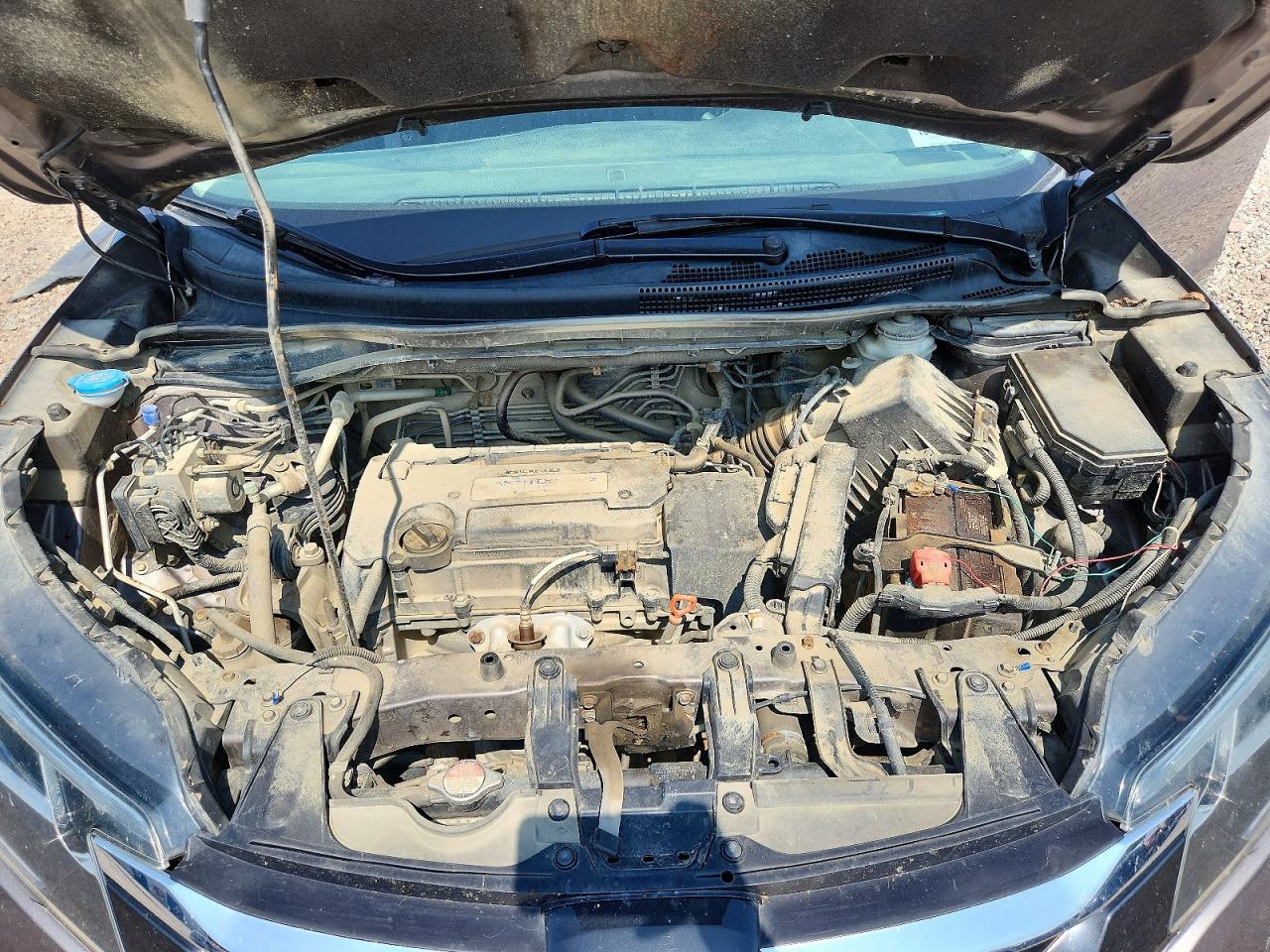 2015 Honda Cr-v Lx Серый vin: 5J6RM4H34FL132018