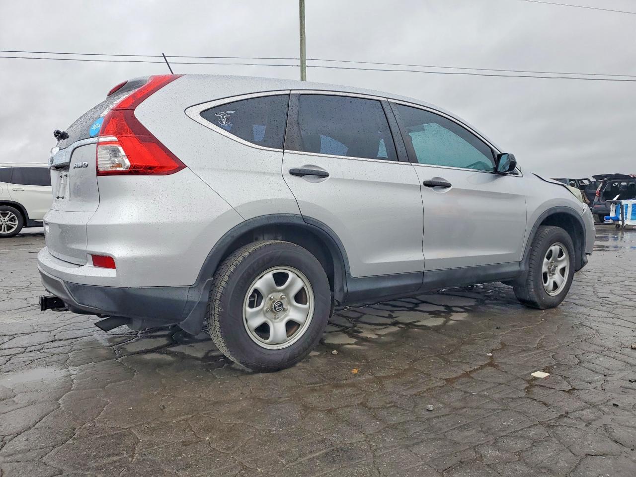 2016 Honda Cr-v Lx Silver vin: 5J6RM4H34GL078124