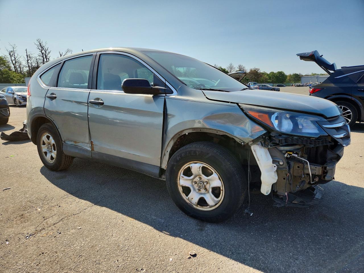2012 Honda Cr-v Lx Teal vin: 5J6RM4H35CL017133