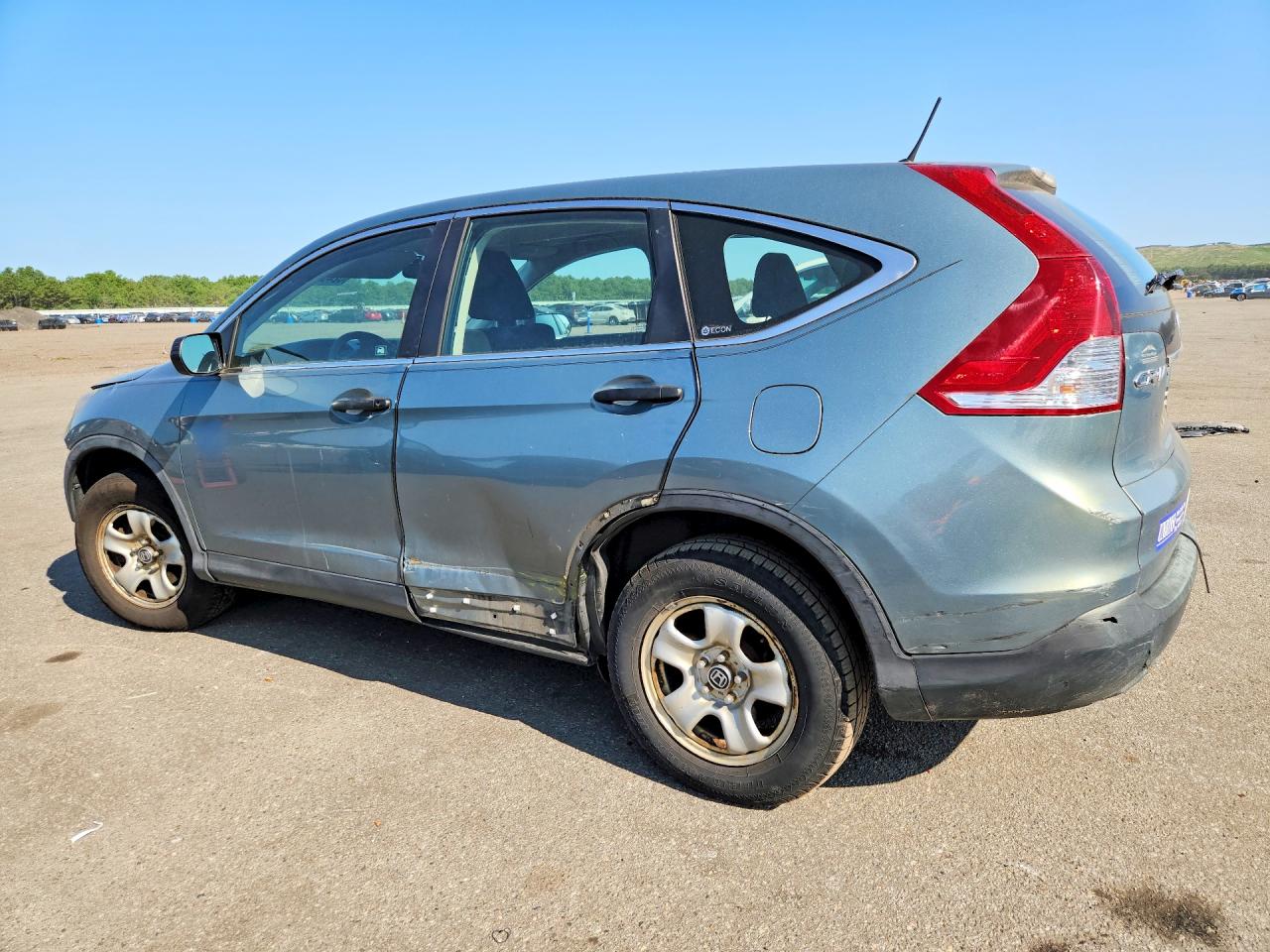 2012 Honda Cr-v Lx Teal vin: 5J6RM4H35CL017133