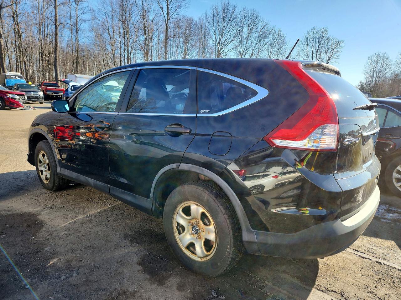 2012 Honda Crv Awd Black vin: 5J6RM4H35CL033638