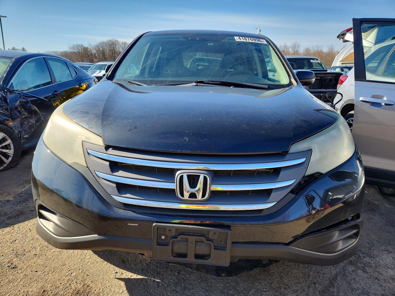 2012 Honda Crv Awd Black vin: 5J6RM4H35CL033638