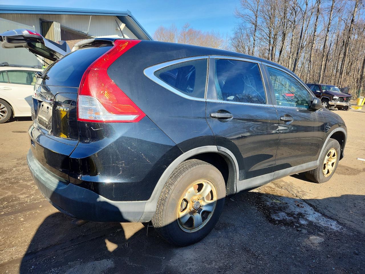 2012 Honda Crv Awd Black vin: 5J6RM4H35CL033638
