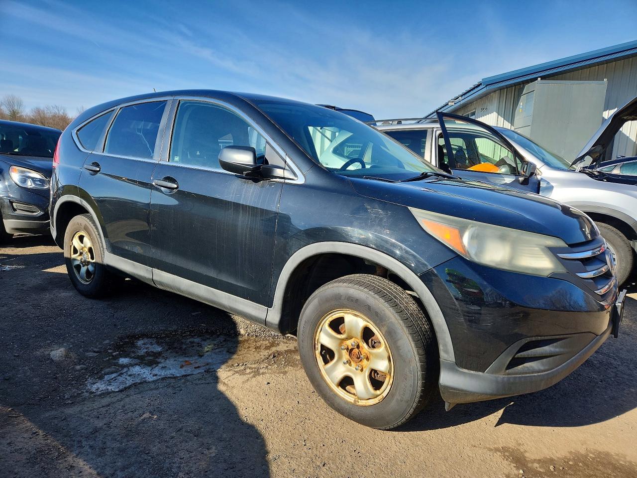 2012 Honda Crv Awd Black vin: 5J6RM4H35CL033638