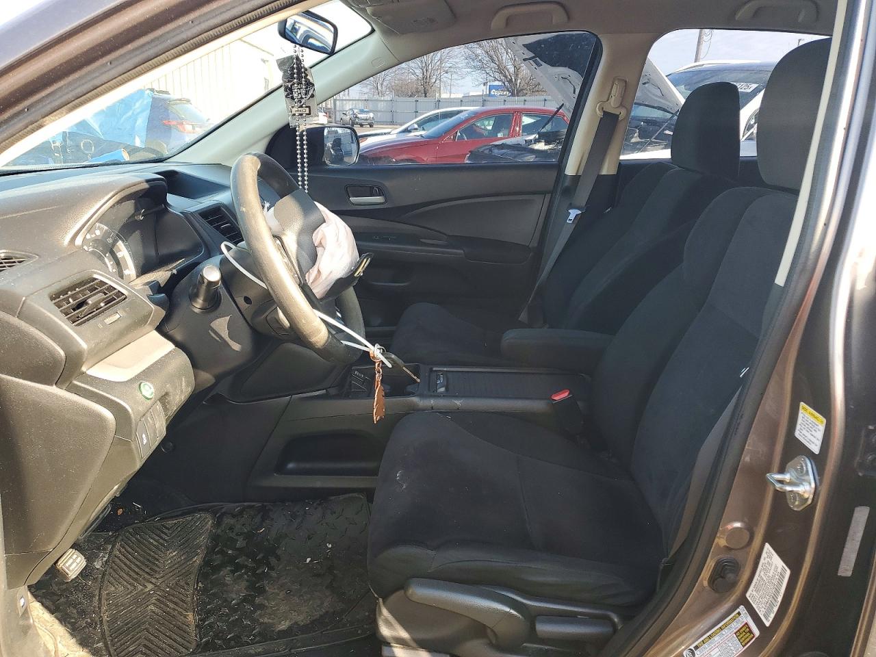 2012 Honda Cr-v Lx Gray vin: 5J6RM4H35CL074030