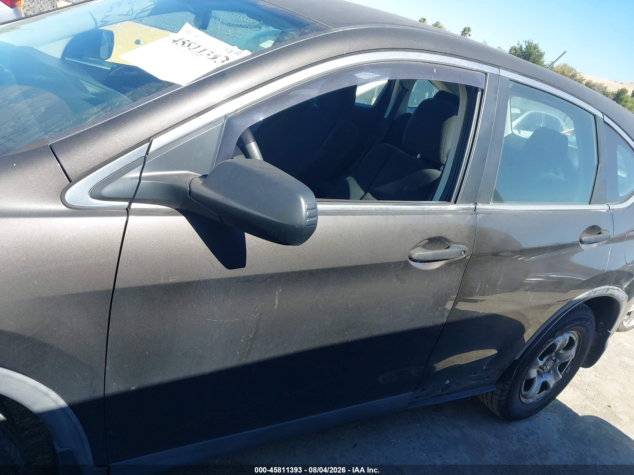 2013 Honda Cr-v Lx Dark Brown vin: 5J6RM4H35DL057827