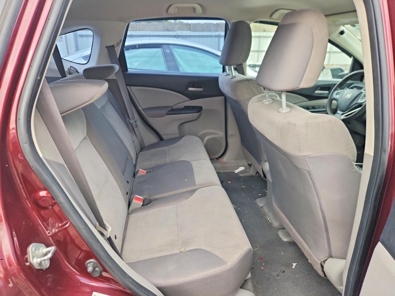 2013 Honda Cr-v Lx Maroon vin: 5J6RM4H35DL058749