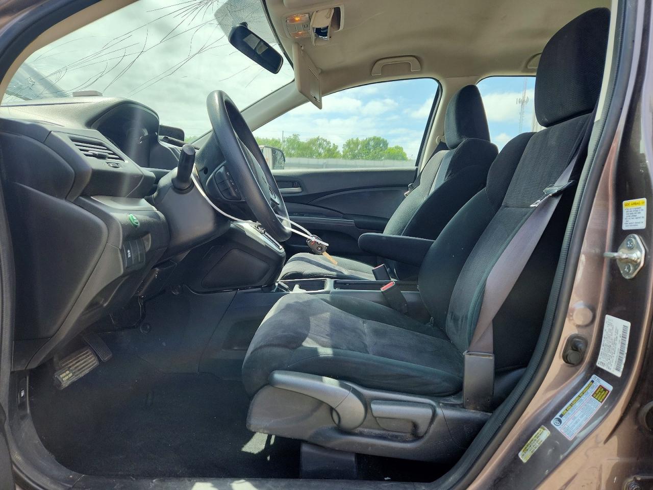 2013 Honda Cr-v Lx Gray vin: 5J6RM4H35DL075289