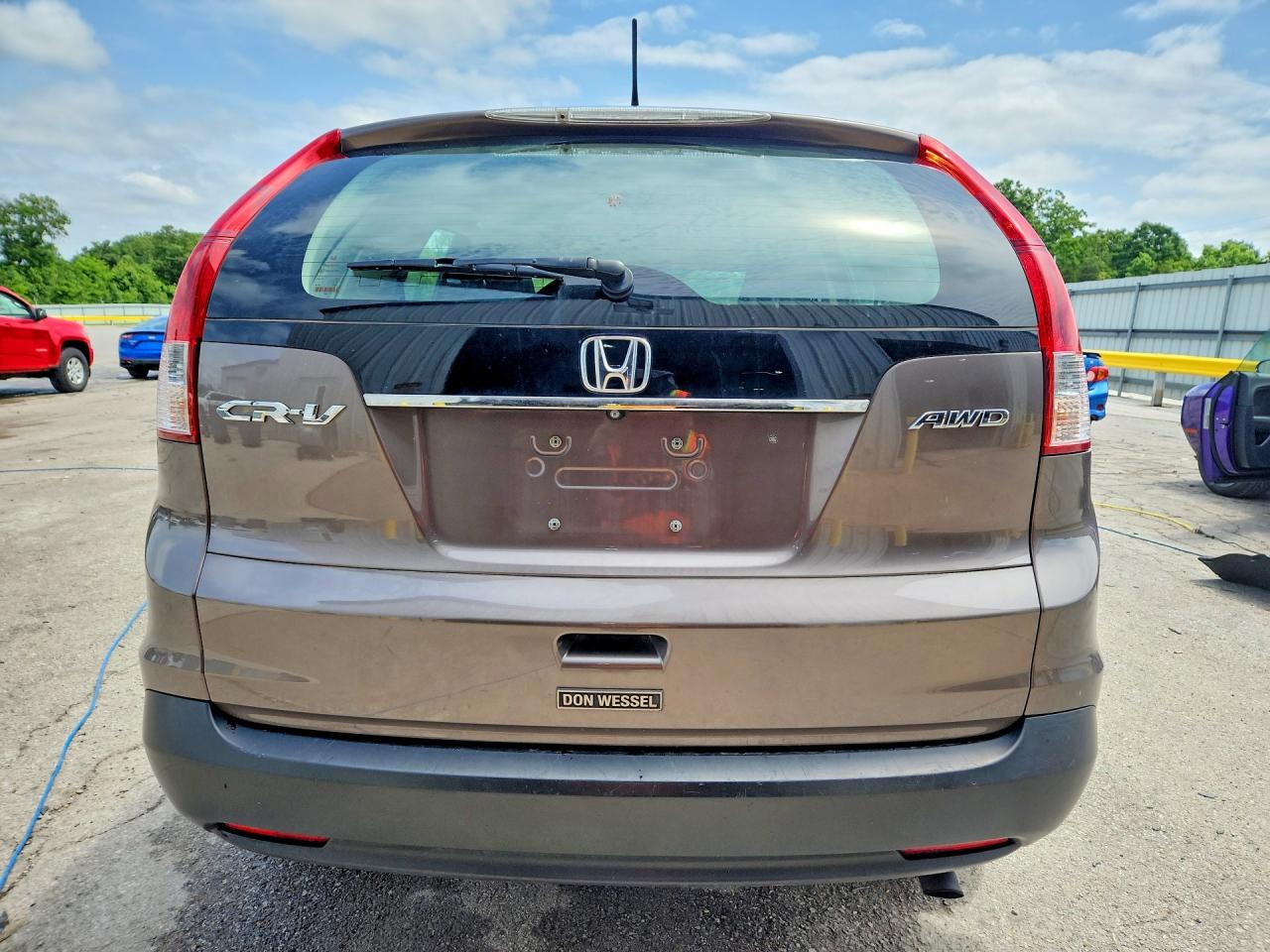 2013 Honda Cr-v Lx Gray vin: 5J6RM4H35DL075289