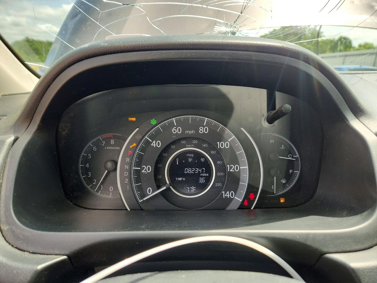 2013 Honda Cr-v Lx Gray vin: 5J6RM4H35DL075289