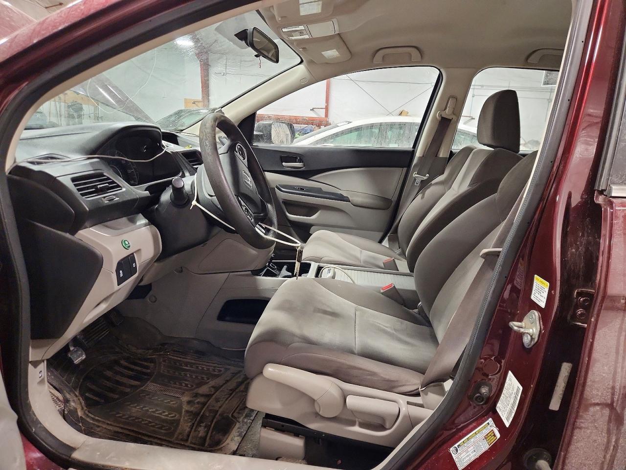 2014 Honda Cr-v Lx Maroon vin: 5J6RM4H35EL037563