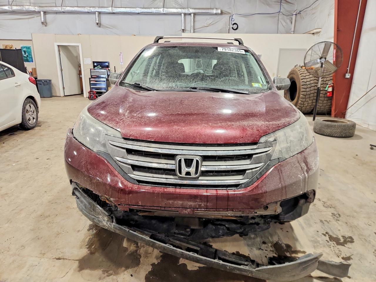 2014 Honda Cr-v Lx Maroon vin: 5J6RM4H35EL037563