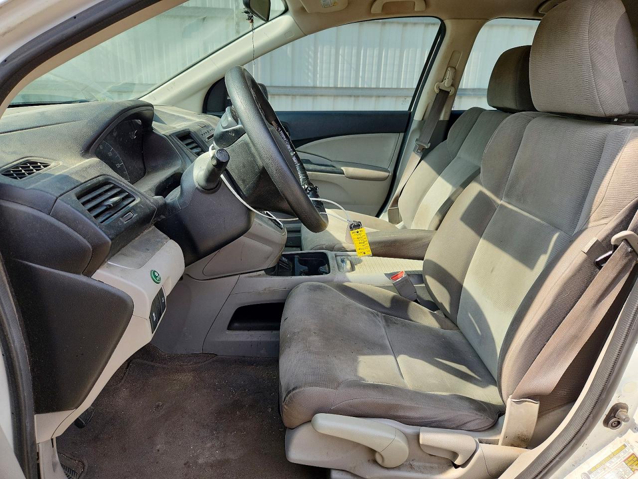 2014 Honda Cr-v Lx White vin: 5J6RM4H35EL069011