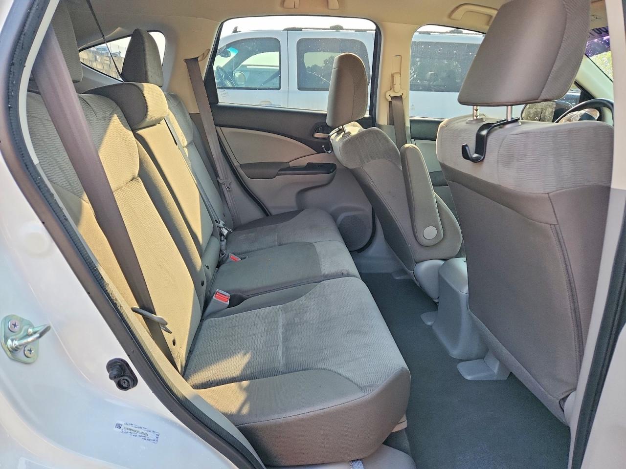 2014 Honda Cr-v Lx White vin: 5J6RM4H35EL102024