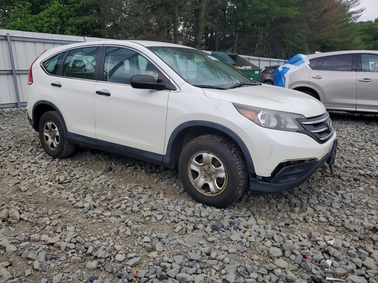 2014 Honda Cr-v Lx Белый vin: 5J6RM4H35EL104517