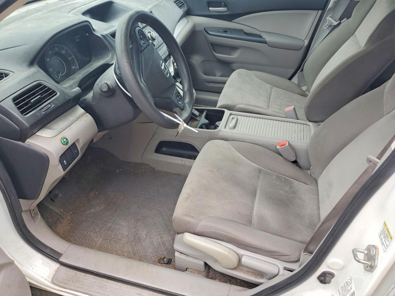 2014 Honda Cr-v Lx Белый vin: 5J6RM4H35EL104517