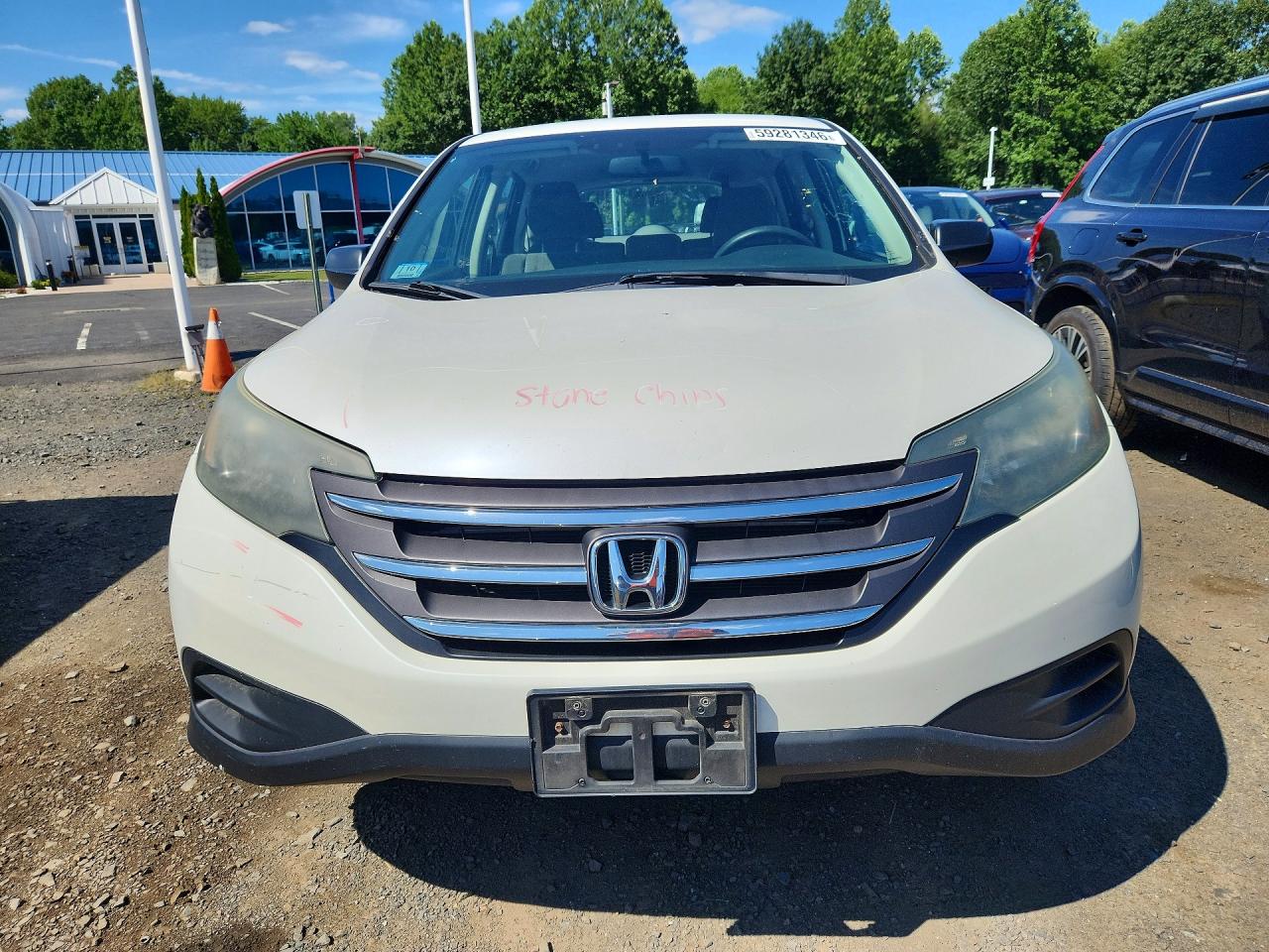 2014 Honda Cr-v Lx Белый vin: 5J6RM4H35EL118773