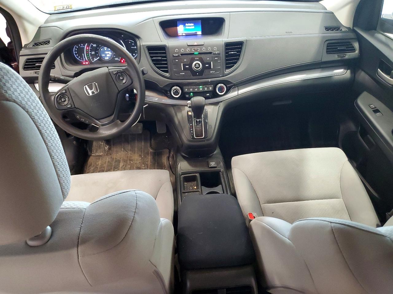 2015 Honda Cr-v Lx Темно-бордовый vin: 5J6RM4H35FL015600