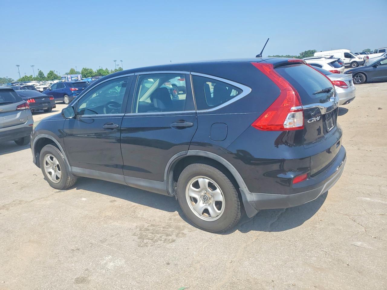 2015 Honda Cr-v Lx Black vin: 5J6RM4H35FL016942