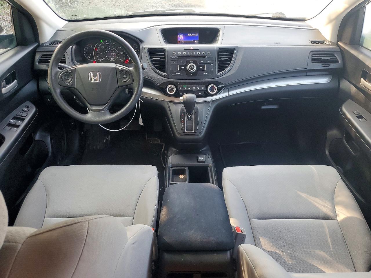 2015 Honda Cr-v Lx Silver vin: 5J6RM4H35FL047981