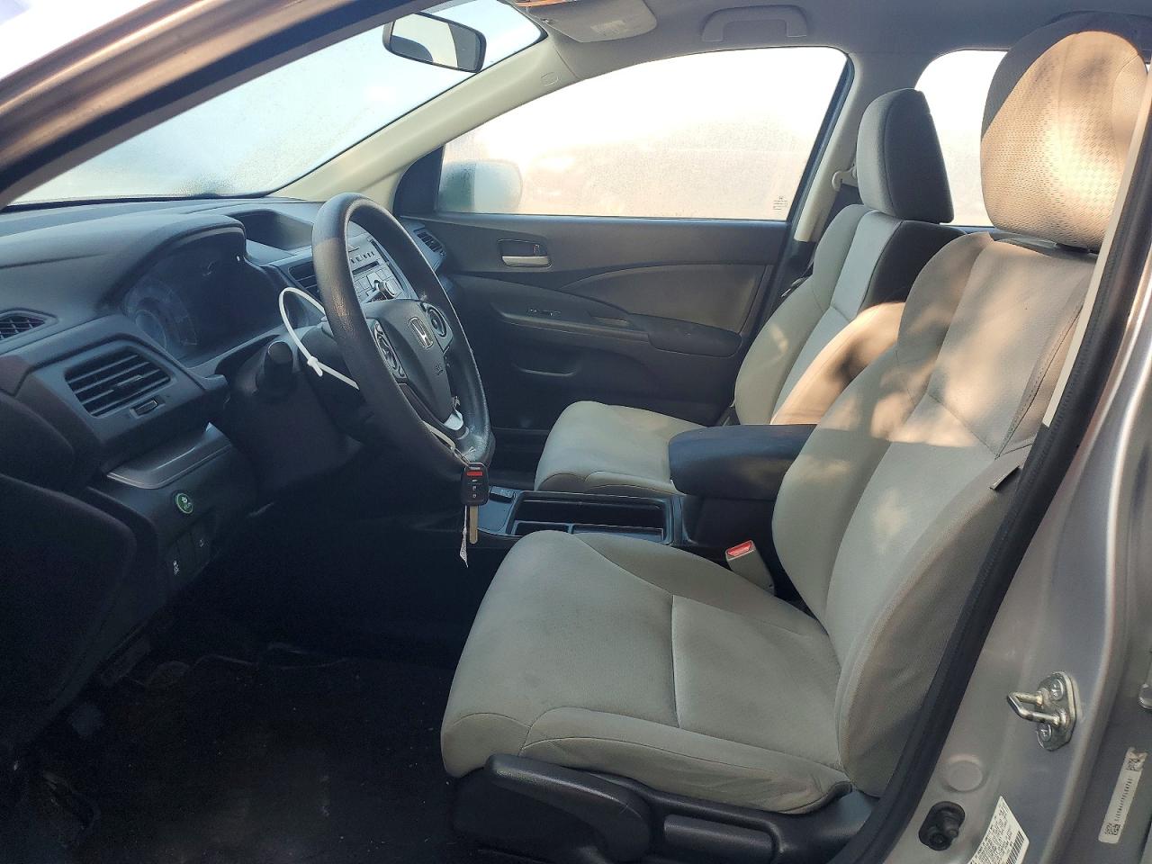 2015 Honda Cr-v Lx Silver vin: 5J6RM4H35FL047981