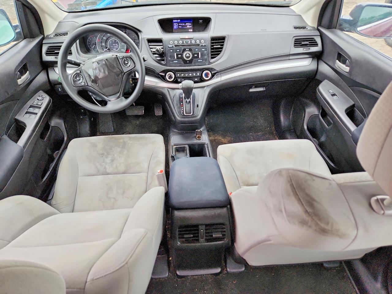 2015 Honda Cr-v Lx Burgundy vin: 5J6RM4H35FL107189
