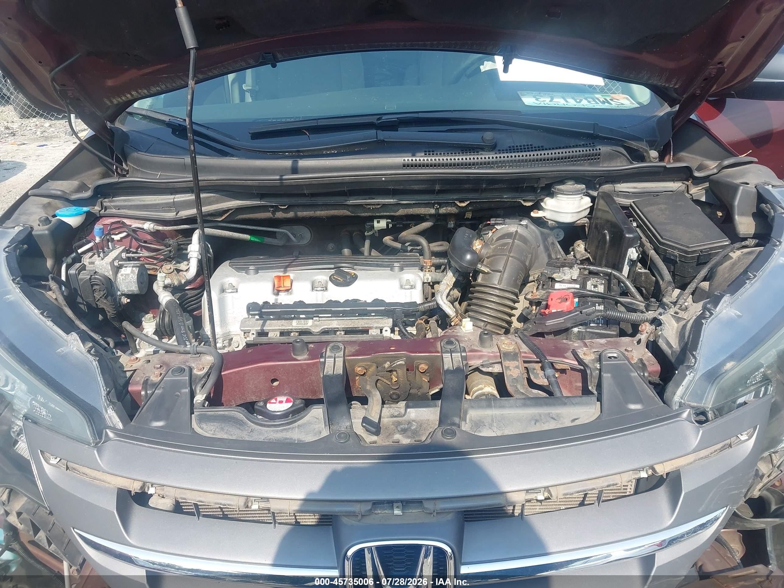 2012 Honda Cr-v Lx Темно-бордовый vin: 5J6RM4H36CL063036
