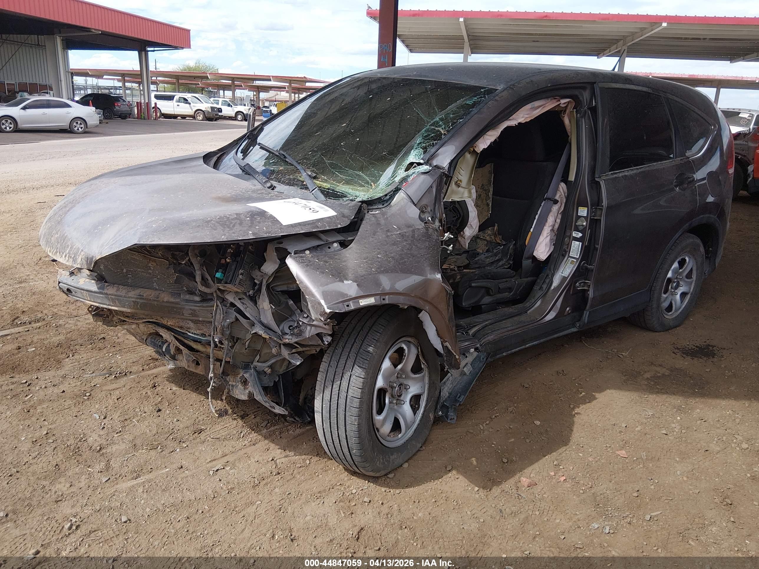 2012 Honda Cr-v Lx Gray vin: 5J6RM4H36CL067264