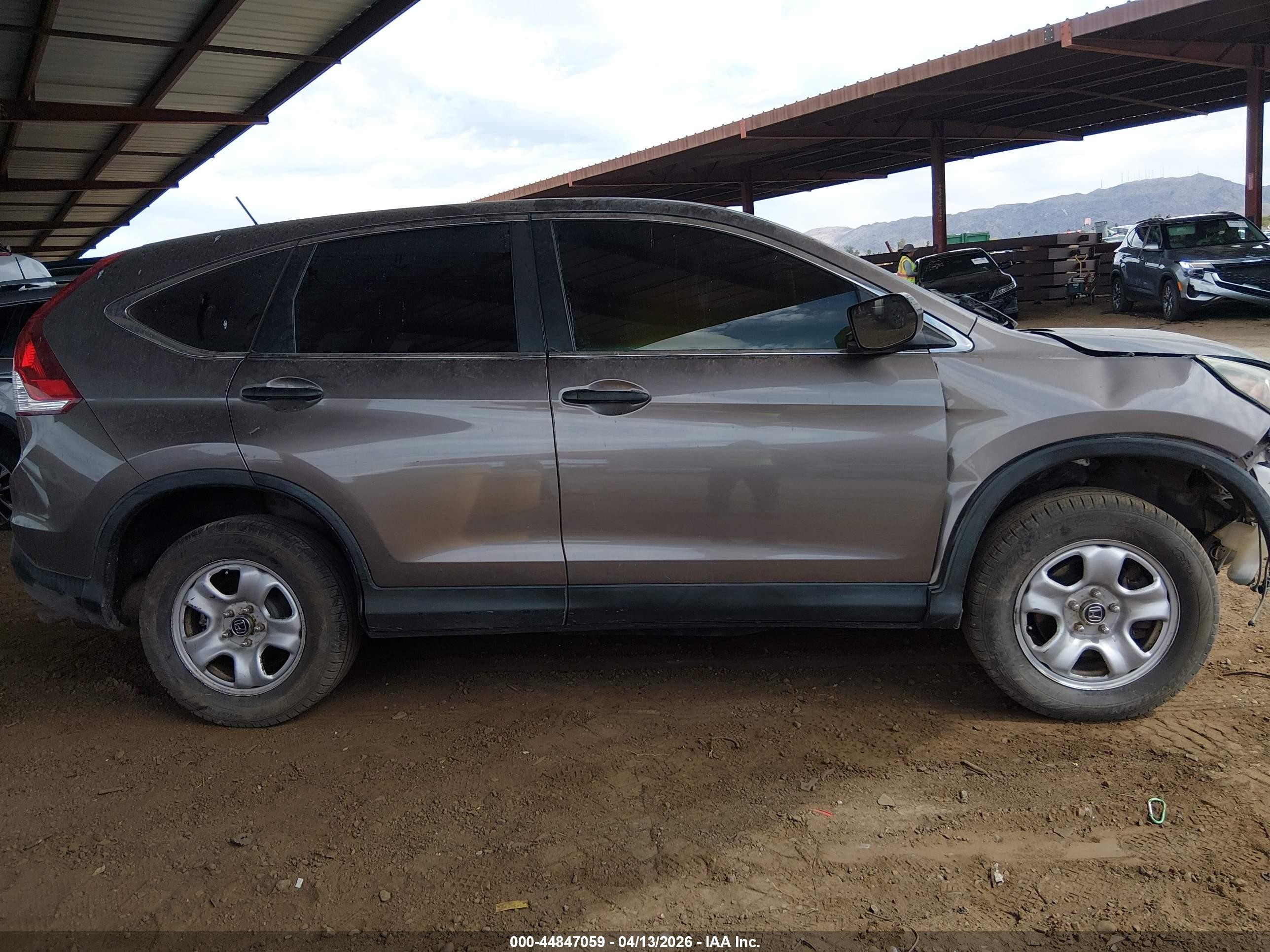 2012 Honda Cr-v Lx Gray vin: 5J6RM4H36CL067264