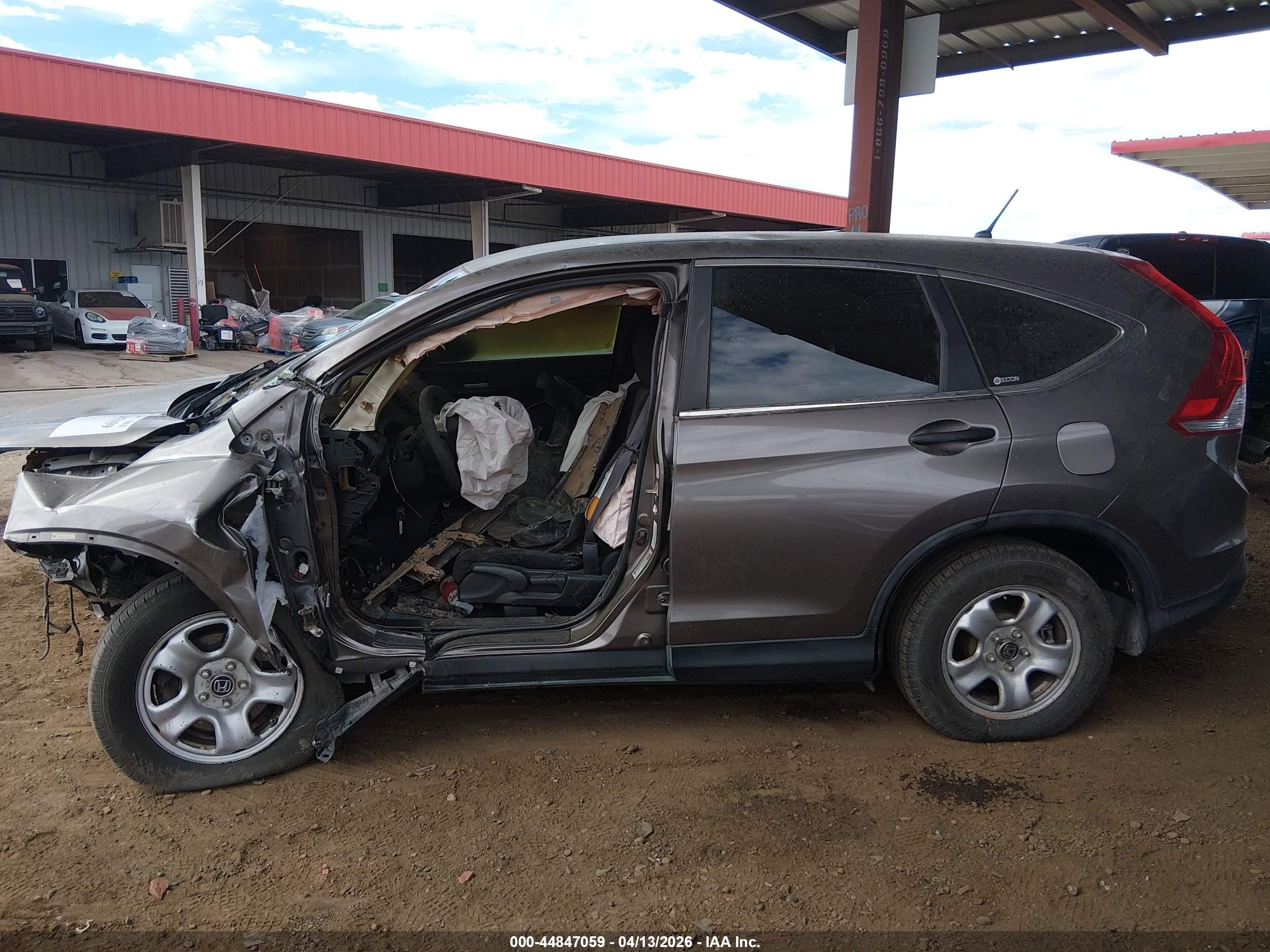 2012 Honda Cr-v Lx Gray vin: 5J6RM4H36CL067264