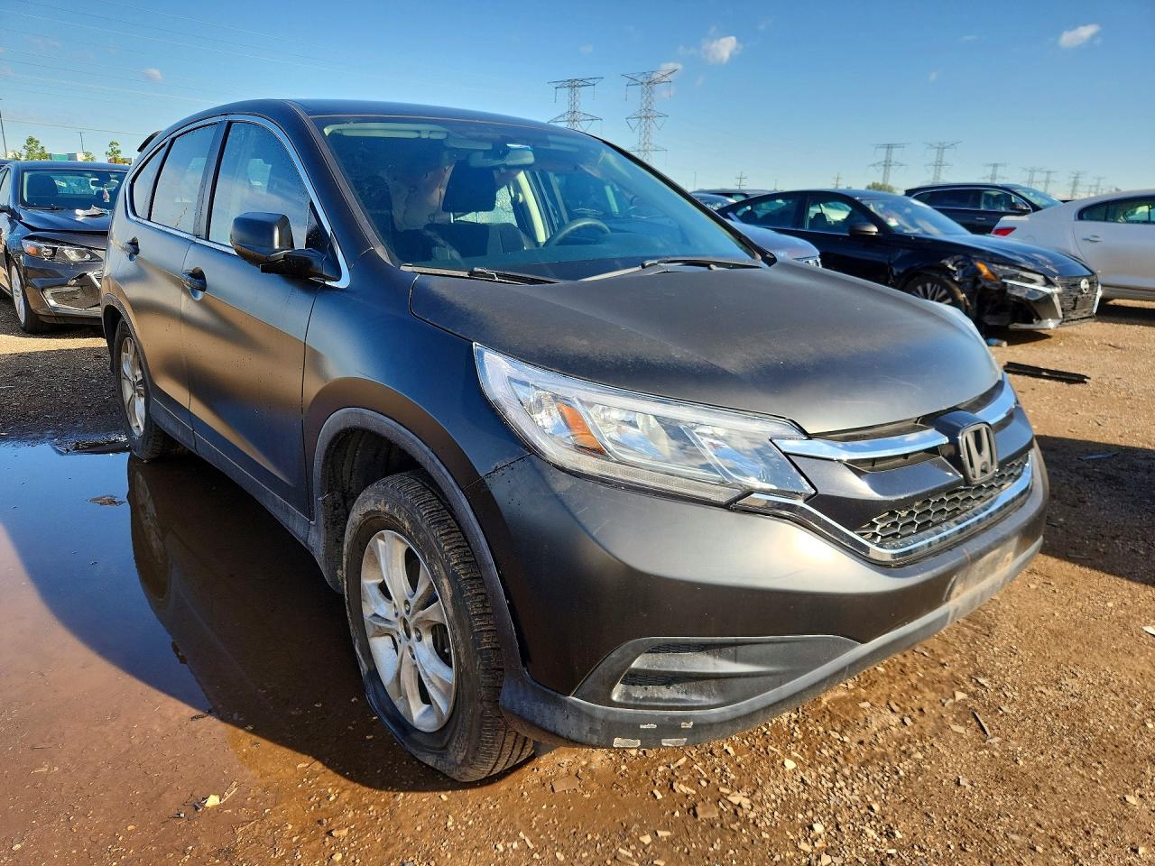 2013 Honda Cr-v Lx Black vin: 5J6RM4H36DL027980