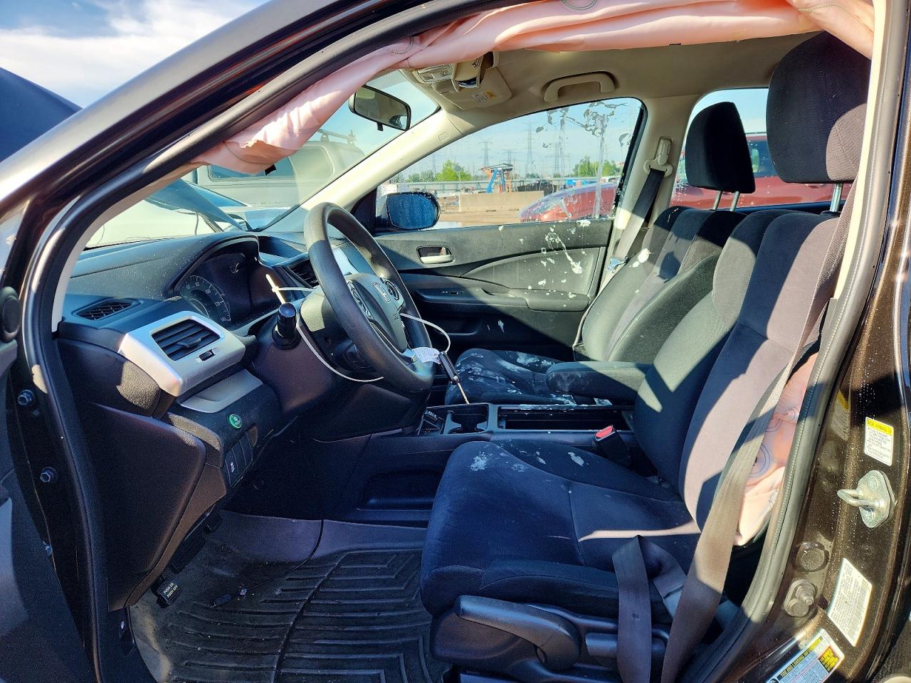 2013 Honda Cr-v Lx Black vin: 5J6RM4H36DL027980