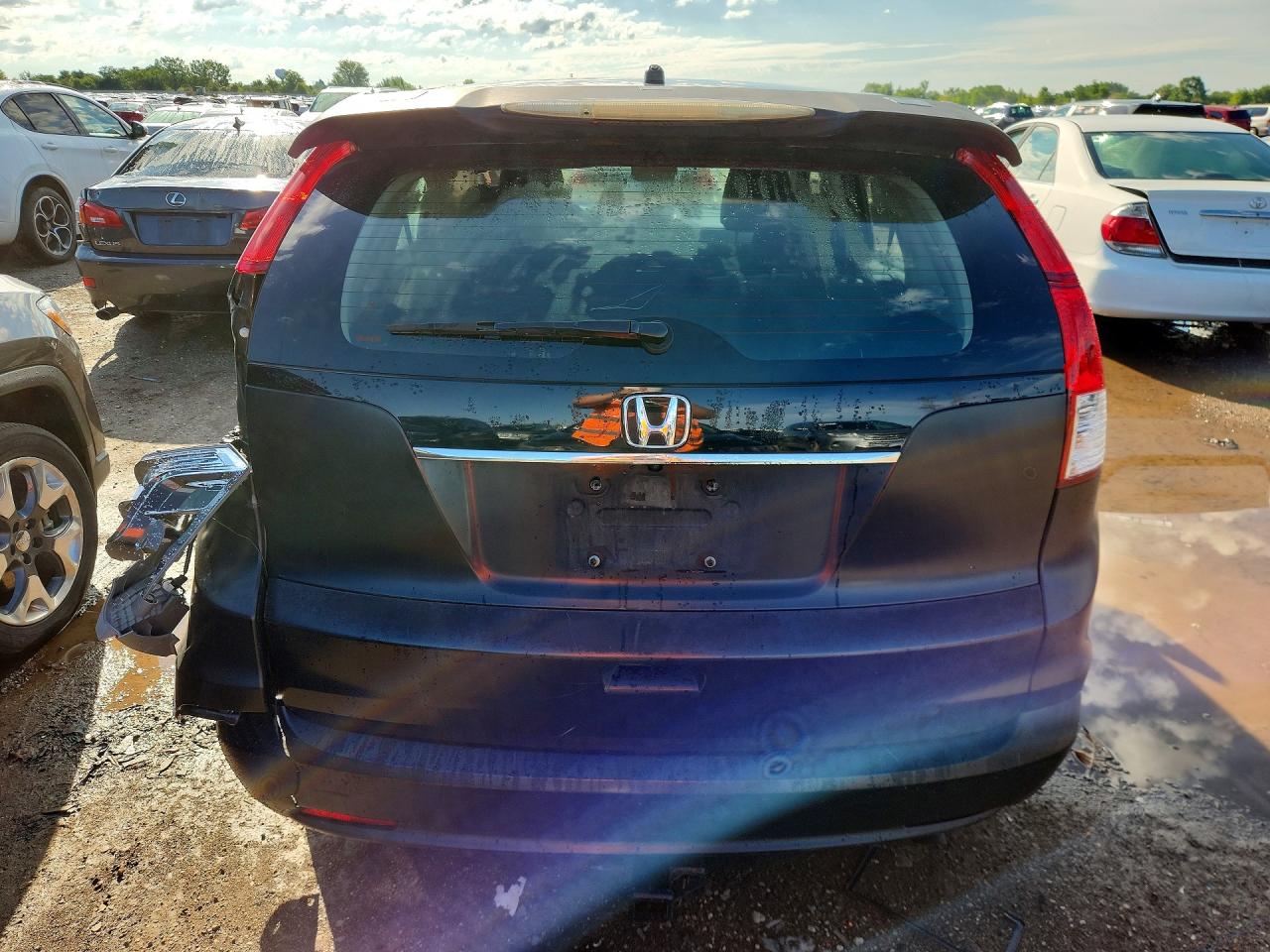 2013 Honda Cr-v Lx Black vin: 5J6RM4H36DL027980