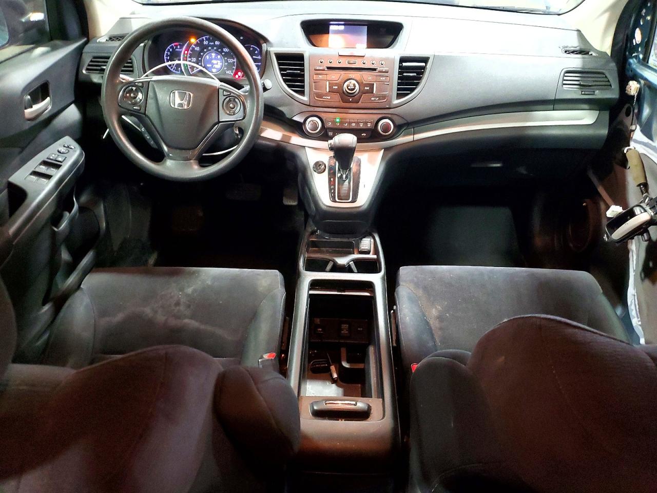 2013 Honda Cr-v Lx Blue vin: 5J6RM4H36DL031561