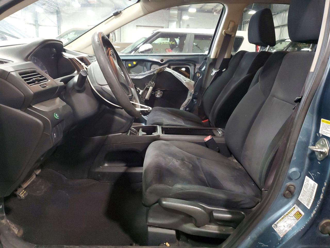 2013 Honda Cr-v Lx Blue vin: 5J6RM4H36DL031561