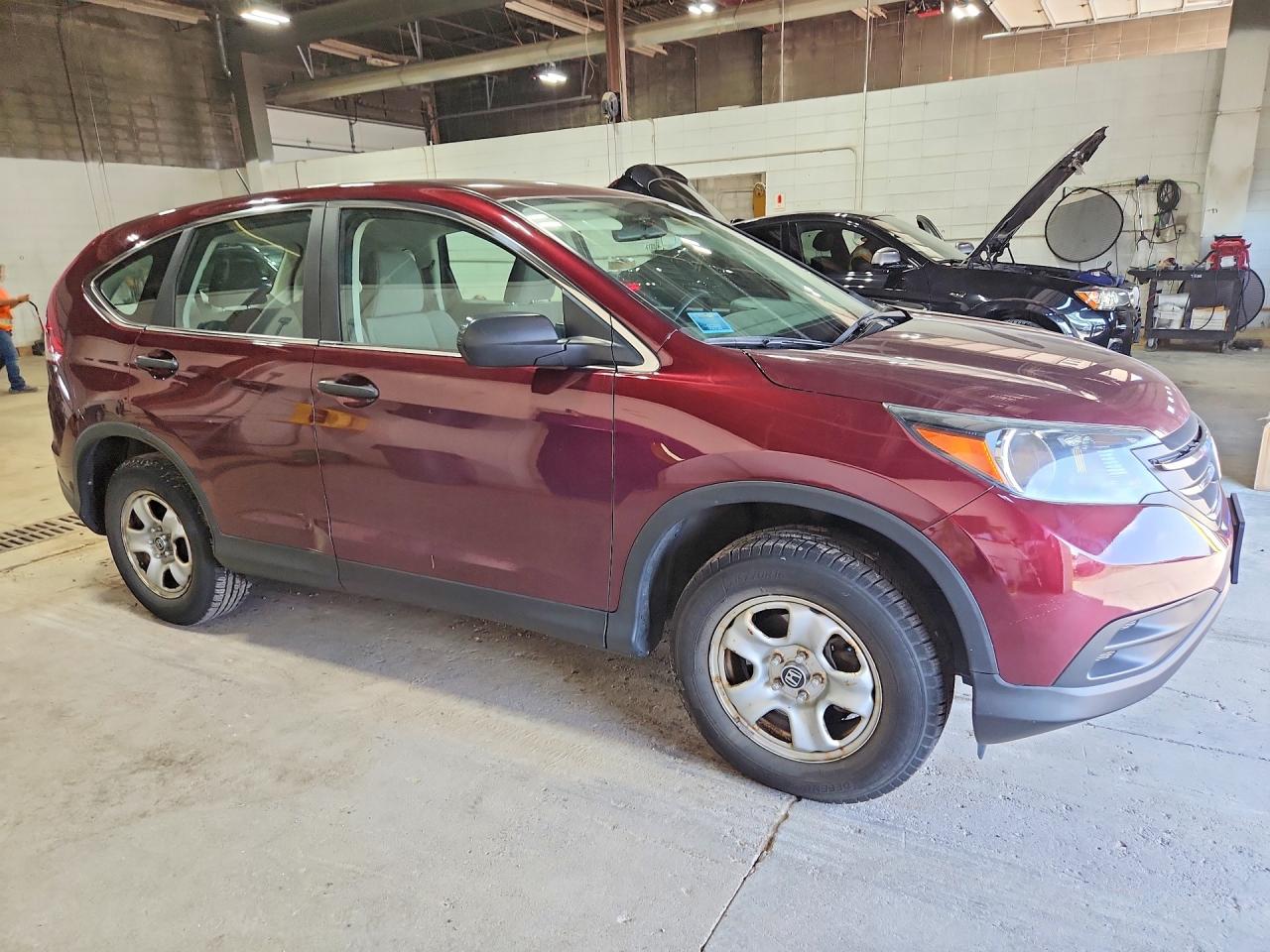 2013 Honda Cr-v Lx Красный vin: 5J6RM4H36DL075852