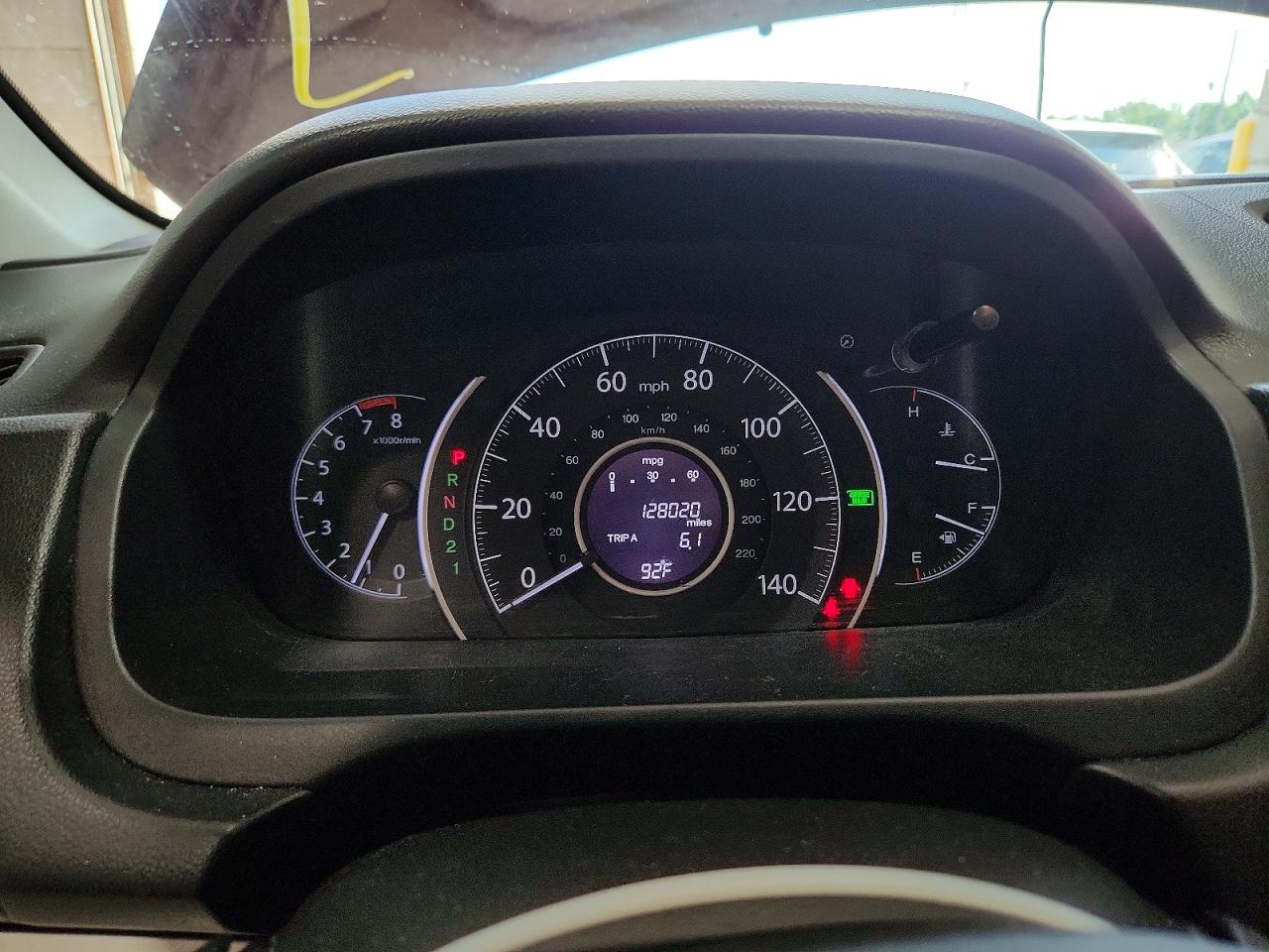 2013 Honda Cr-v Lx Красный vin: 5J6RM4H36DL075852